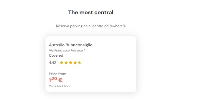 most central parking in Trento most central parking in Trento