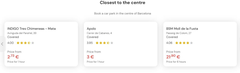 most central parking in barcelona most central parking in barcelona