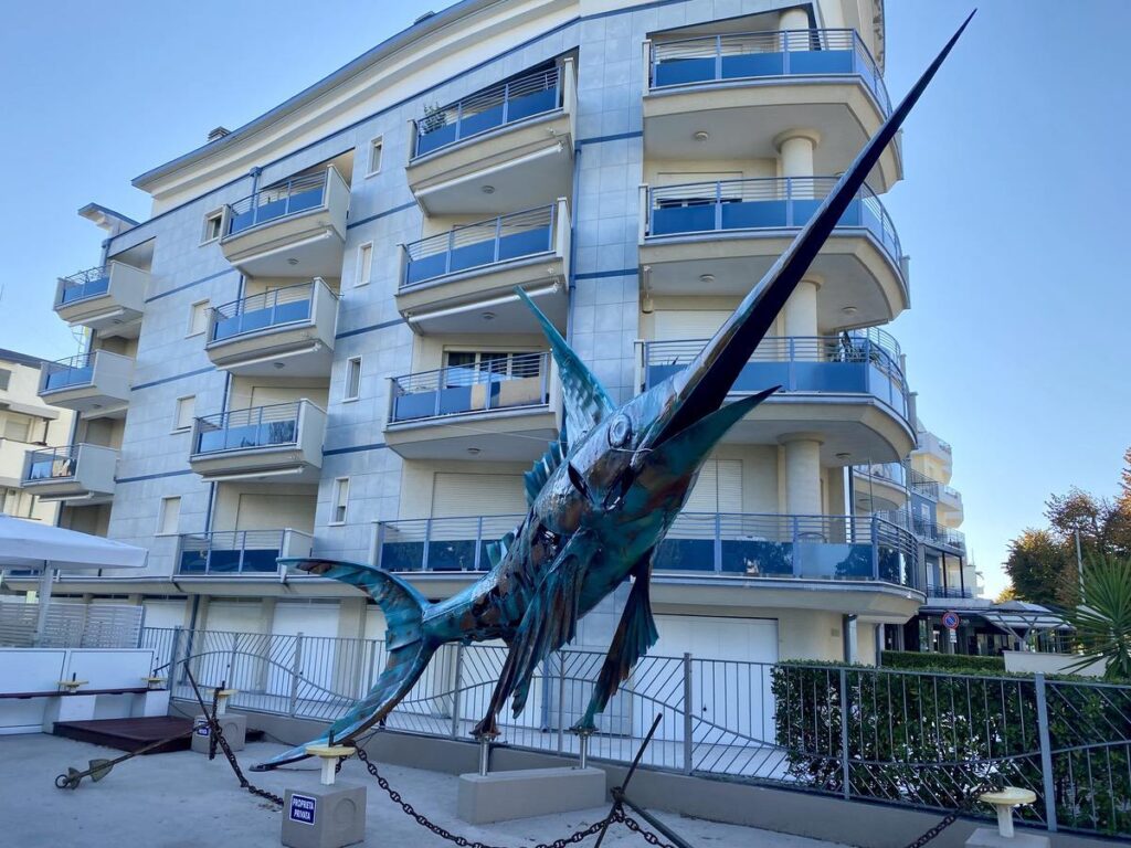 statue à Rimini statue à Rimini