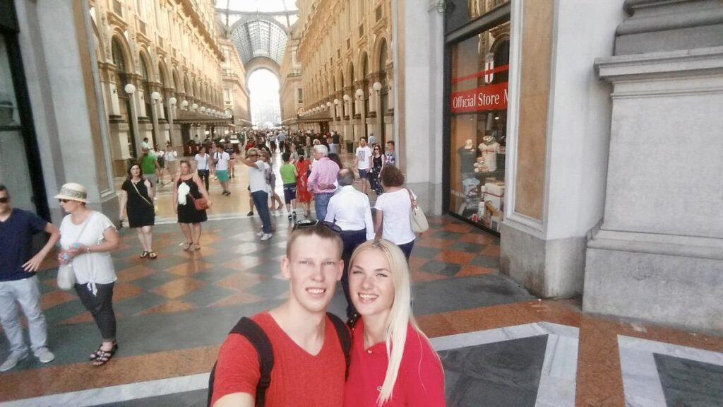 we are in milan we are in milan