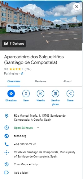 Aparcadoiro dos Salgueirinos Santiago de Compostela