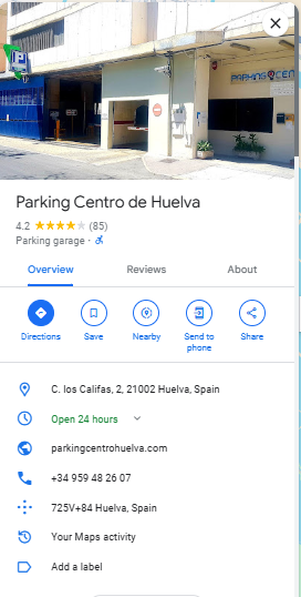 Parking Centro de Huelva