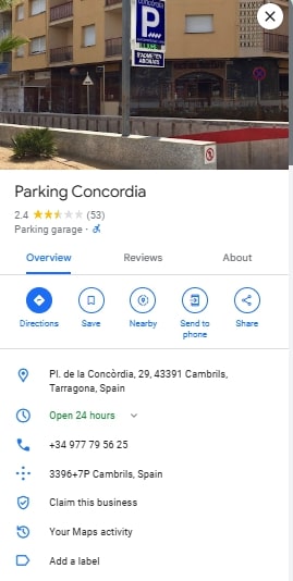 Parking Concordia