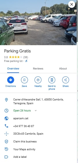 Parking Gratis