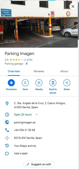 Parking Imagen