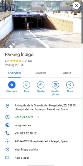 Parking Indigo