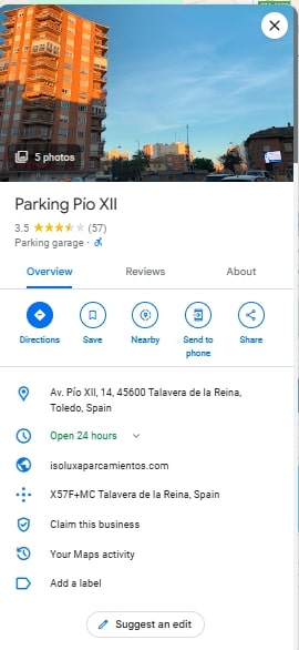 Parking Pio XII 1