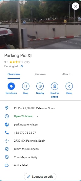 Parking Pio XII