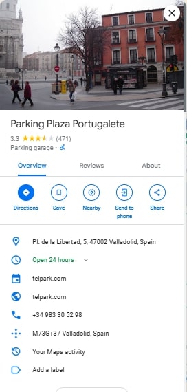 Parking Plaza Portugalete Parking Plaza Portugalete