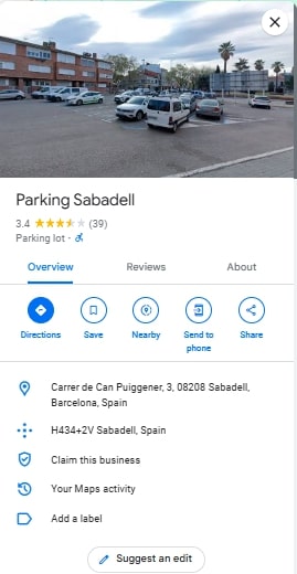 Parking Sabadell