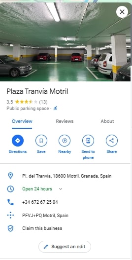 Plaza Tranvia Motril