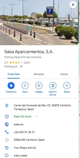 Saba Aparcamientos S.A