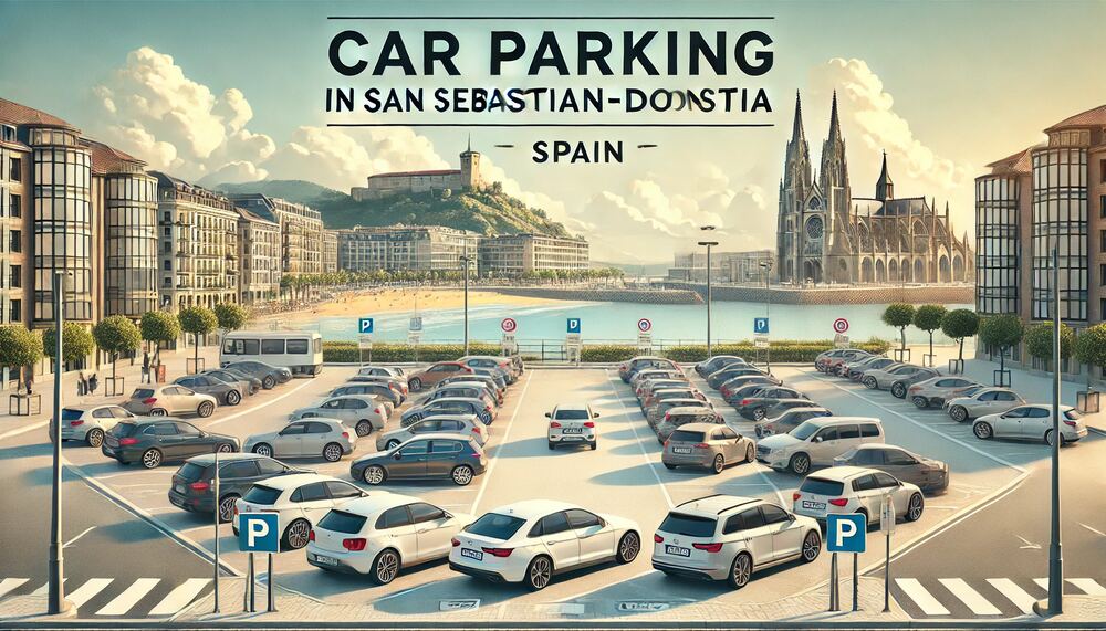 car parking in San Sebastian-Donostia