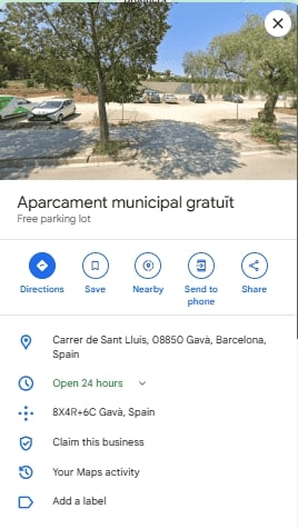 Aparcament municipal gratuit