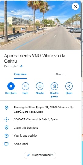 Aparcaments VNG Vilanova i la Geltru