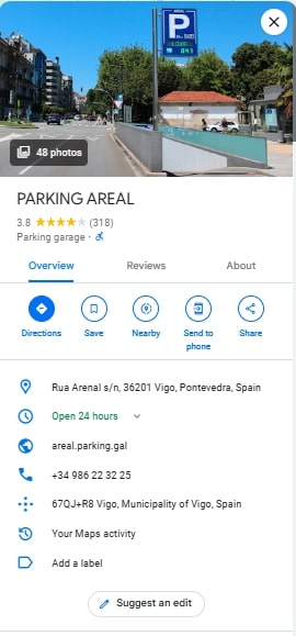 PARKING AREAL PARKING AREAL