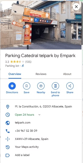Parking Catedral telpark by Empark