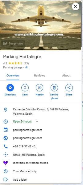 Parking Hortalegre