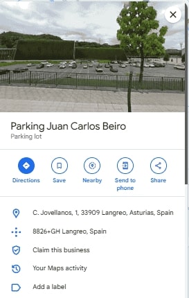 Parking Juan Carlos Beiro