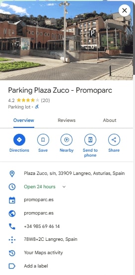 Parking Plaza Zuco Promoparc