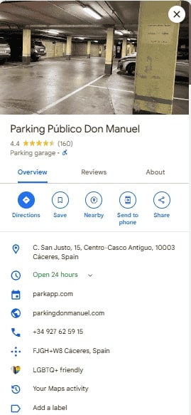 Parking Publico Don Manuel