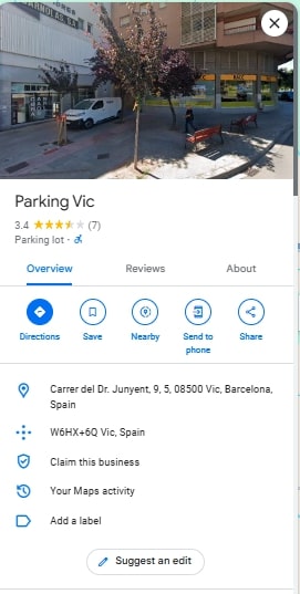 Parking Vic
