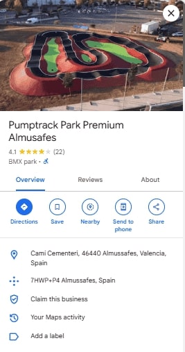 Pumptrack Park Premium Almusafes