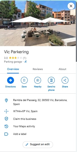 Vic Parkering