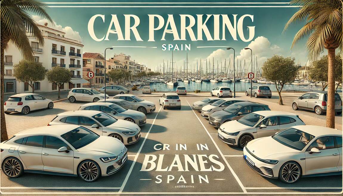 car parking in Blanes