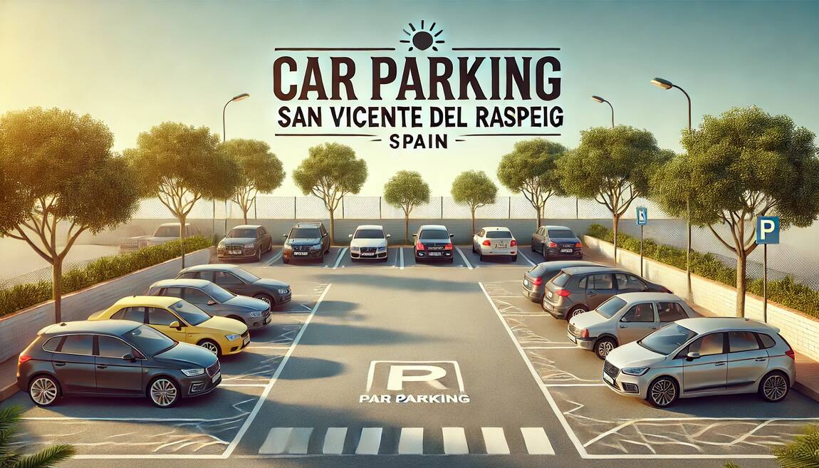 car parking in San Vicente del Raspeig