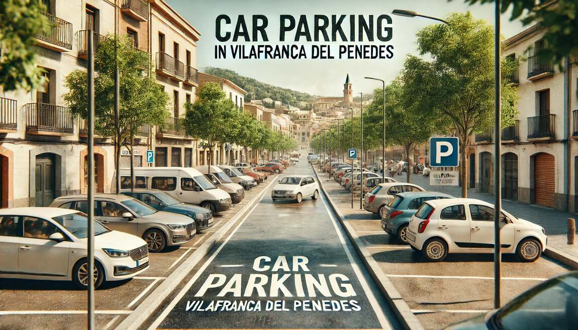 car parking in Vilafranca del penedes