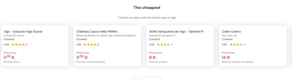 cheapest parking in Vigo cheapest parking in Vigo