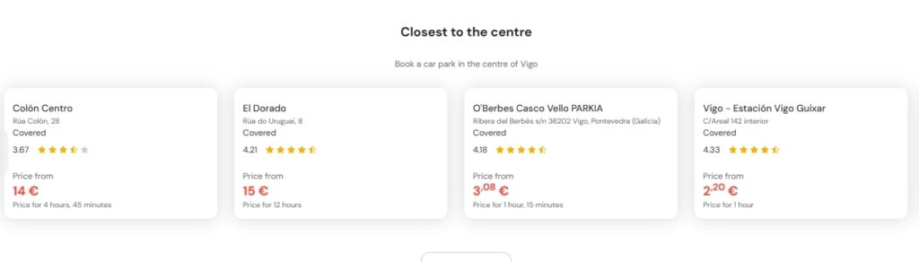 most central parking in Vigo most central parking in Vigo