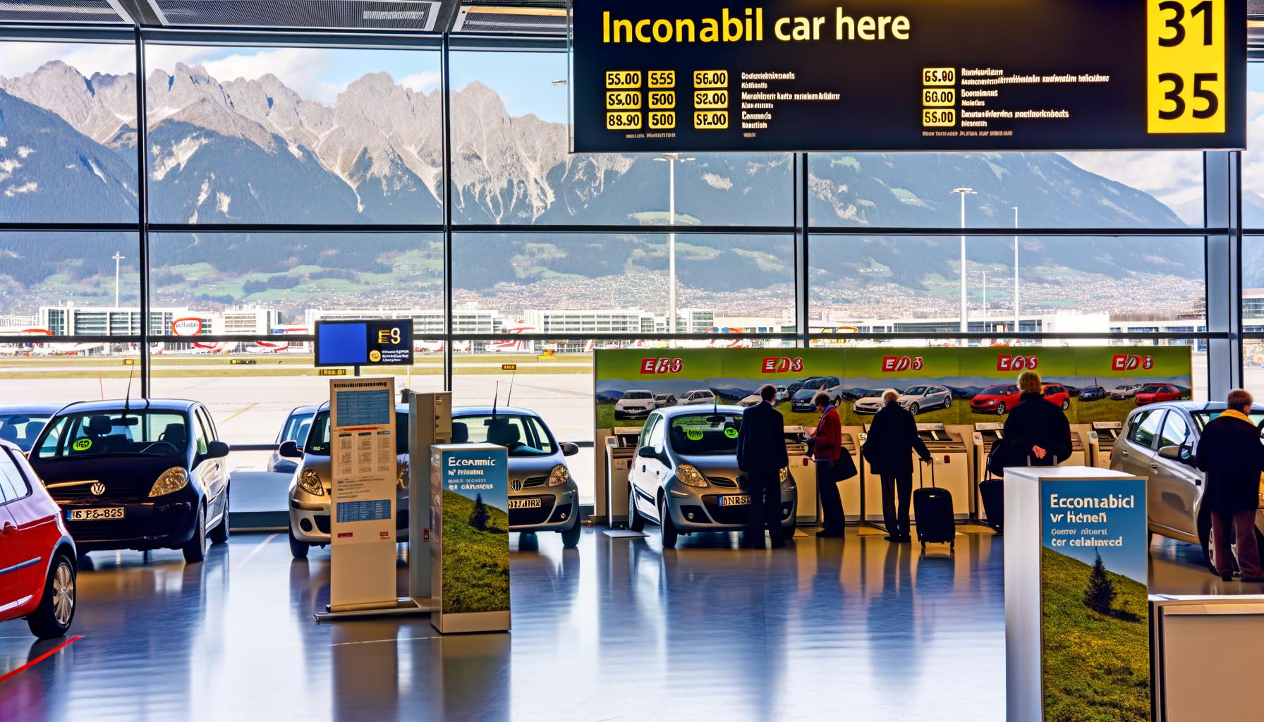 postcar hire in austria innsbruck airport car hire in Austria Innsbruck airport