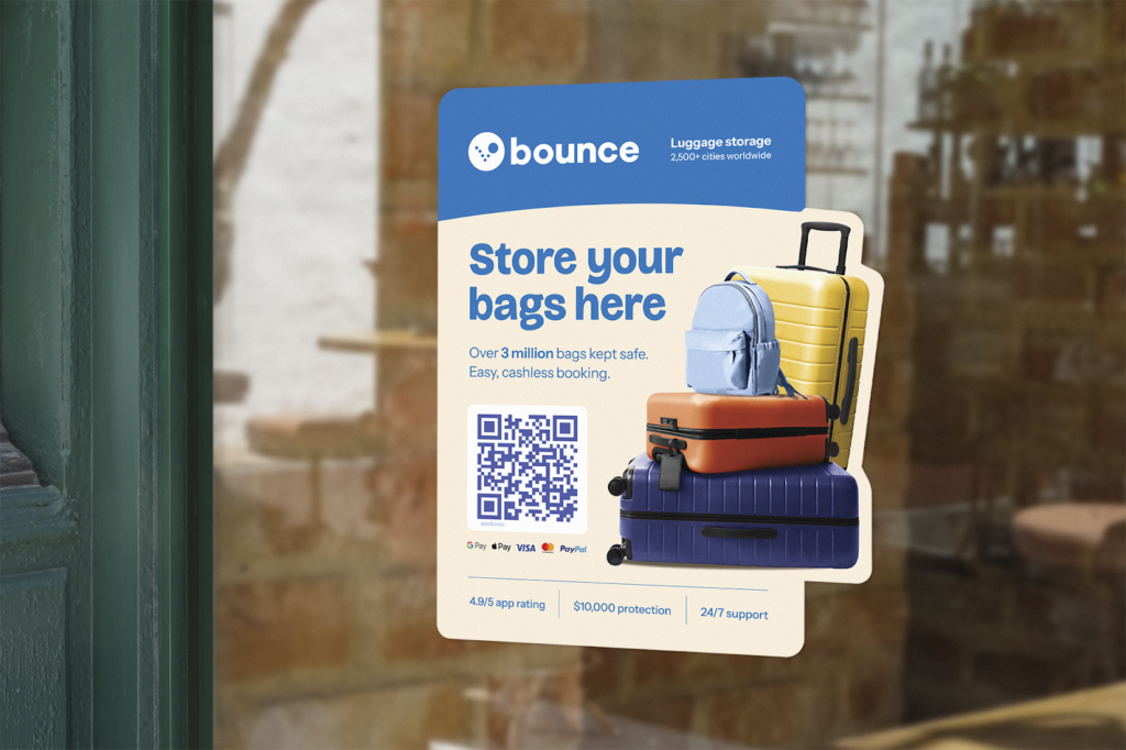store bags with Bounce