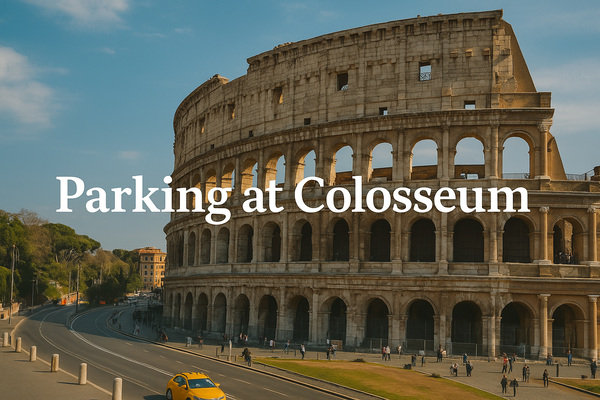 Car Parking at Colosseum Car Parking at Colosseum