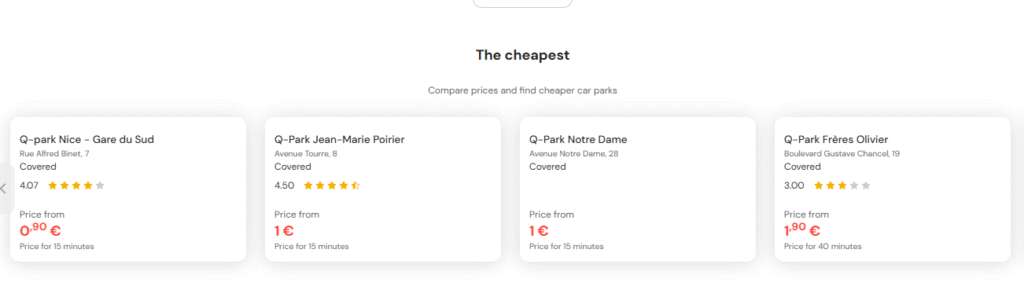 Cheapest Parking at Nice Cote dAzur Airport