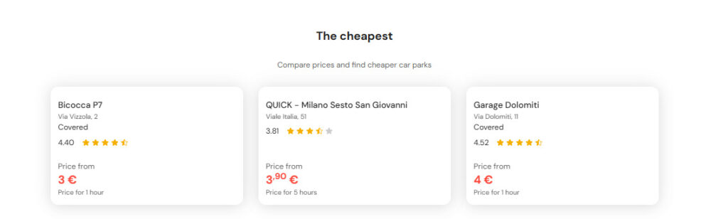 Cheapest parking at park and ride milan Cheapest parking at park and ride milan