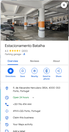 Estacionamento Batalha