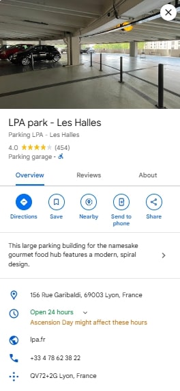 LPA park Les Halles