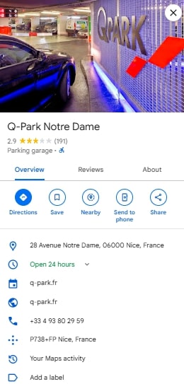 Q Park Notre Dame