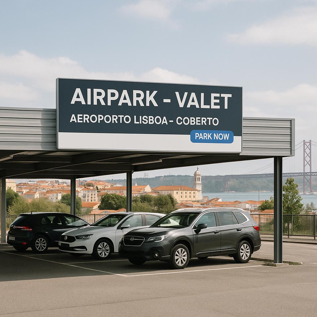Airpark - Valet - Coberto at Lisbon Airport