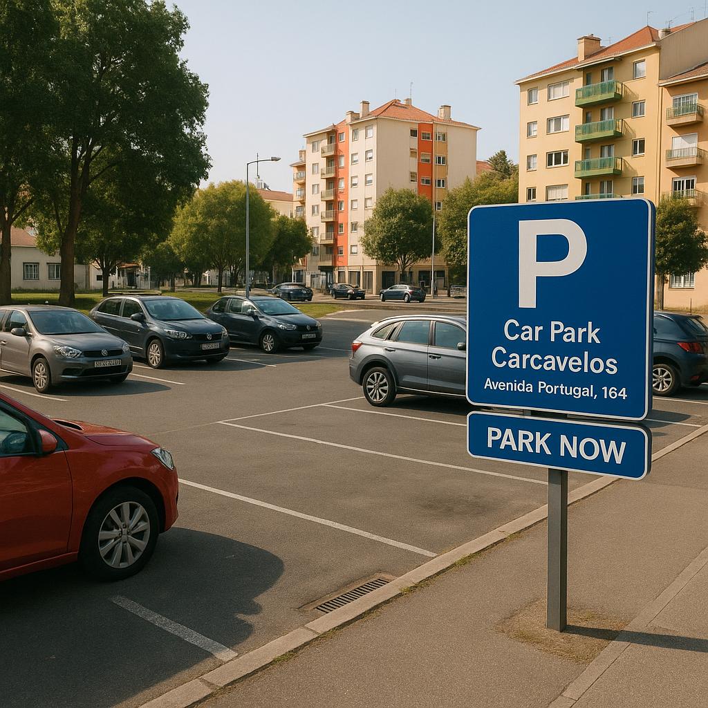 Car-Park Carcavelos in Cascais, Portugal