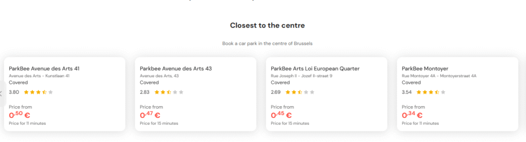 central parking in brussels 1