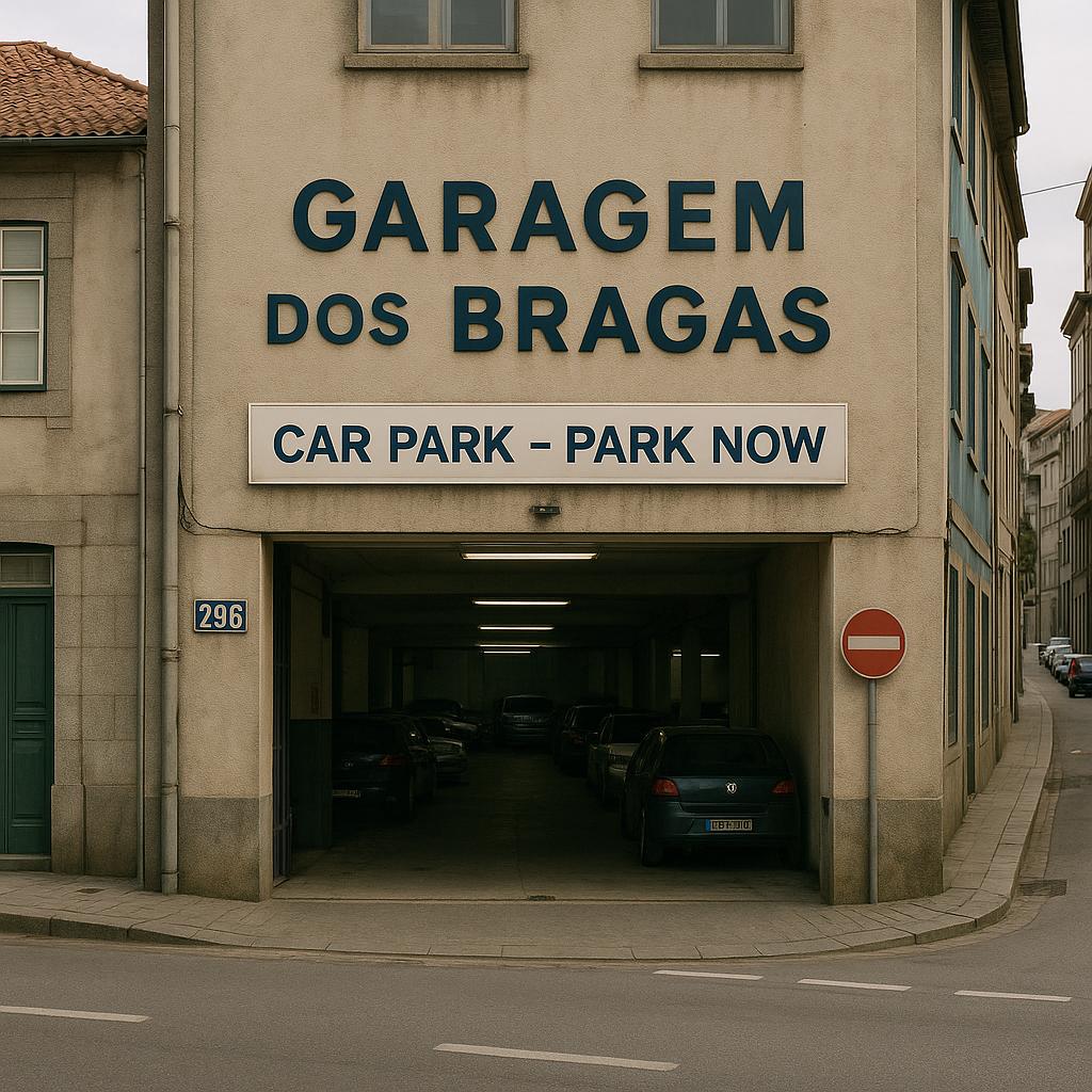 Garagem dos Bragas Car Park in Porto, Portugal