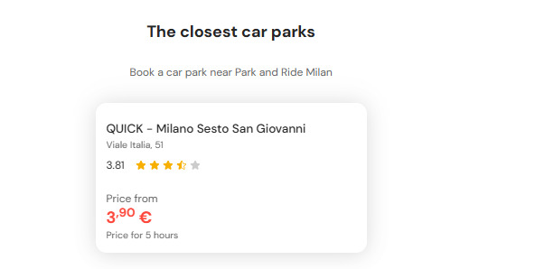 most central parking at park and ride milan most central parking at park and ride milan