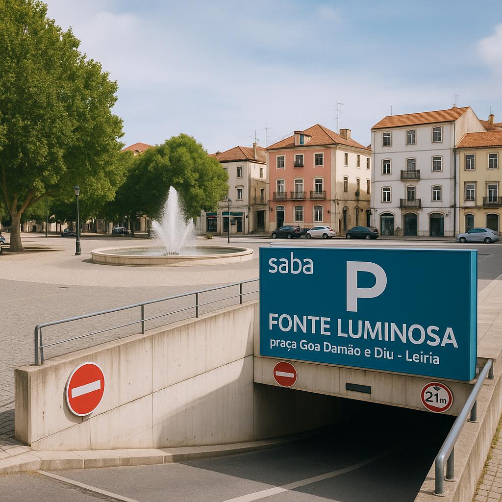 SABA Fonte Luminosa in Leiria, Portugal
