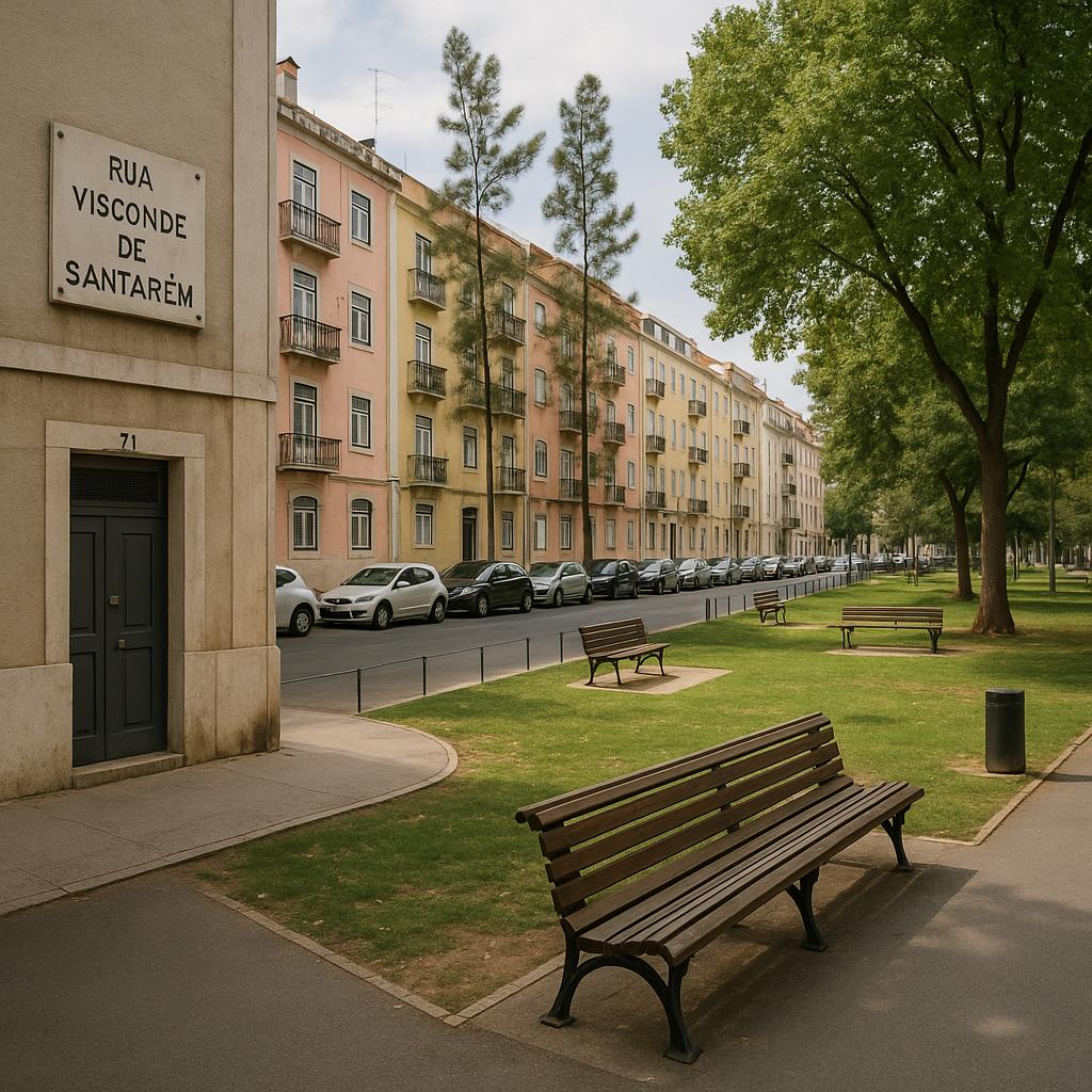 Visconde de Santarém in Lisbon, Portugal