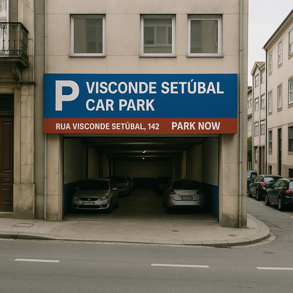 Visconde Setúbal Car Park in Porto, Portugal