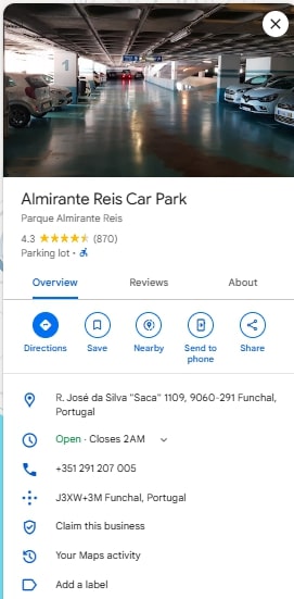 Almirante Reis Car Park Almirante Reis Car Park